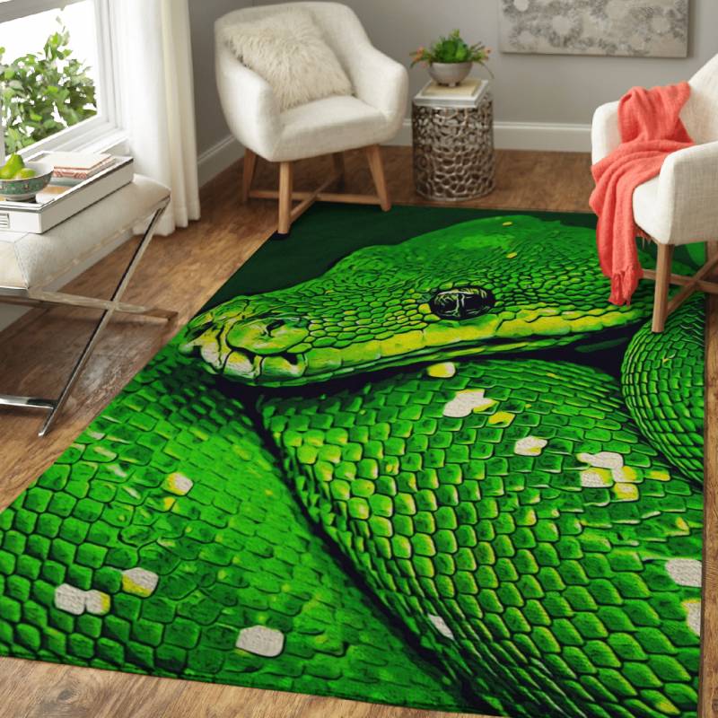 Snake Art 5 – Animals Area Rug Carpet