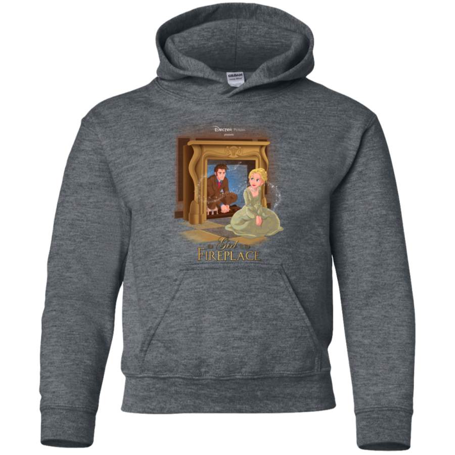 The Girl In The Fireplace Youth Hoodie