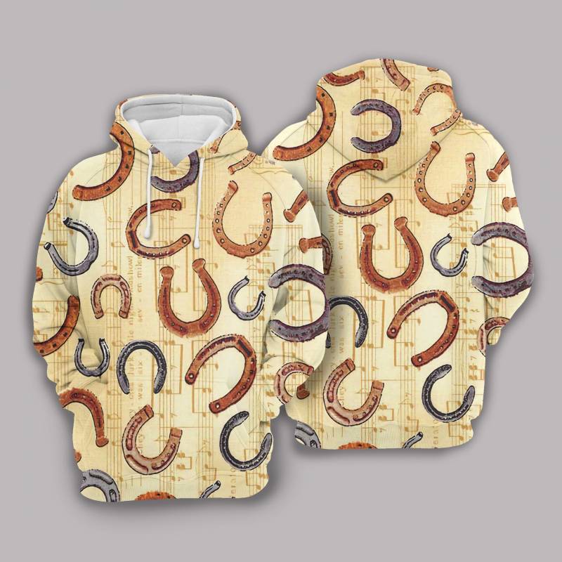 Horse Shoes HU4401 Hoodie