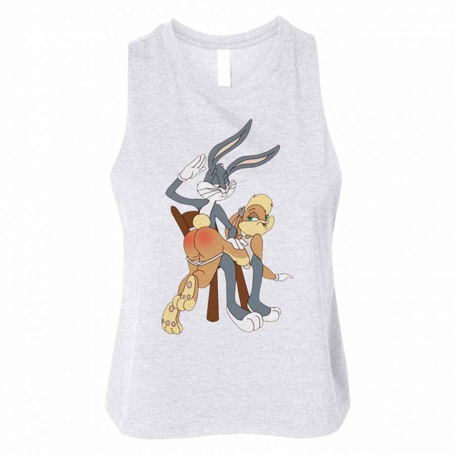 Bugs Bunny And Lola Woman Crop Tanktop