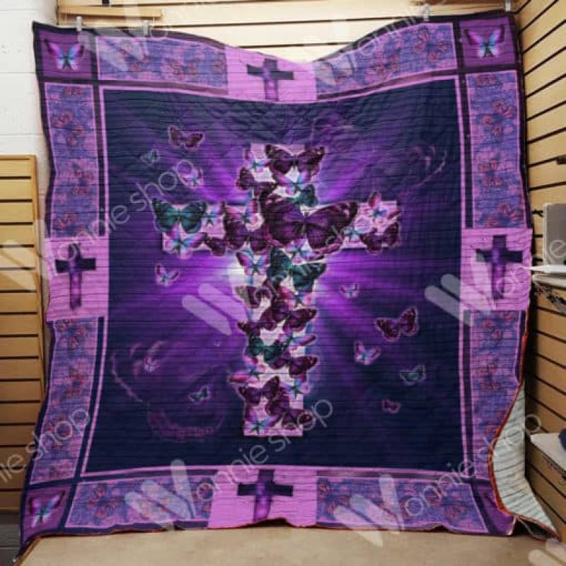 Butterfly Cross Blanket MY0601 83O39