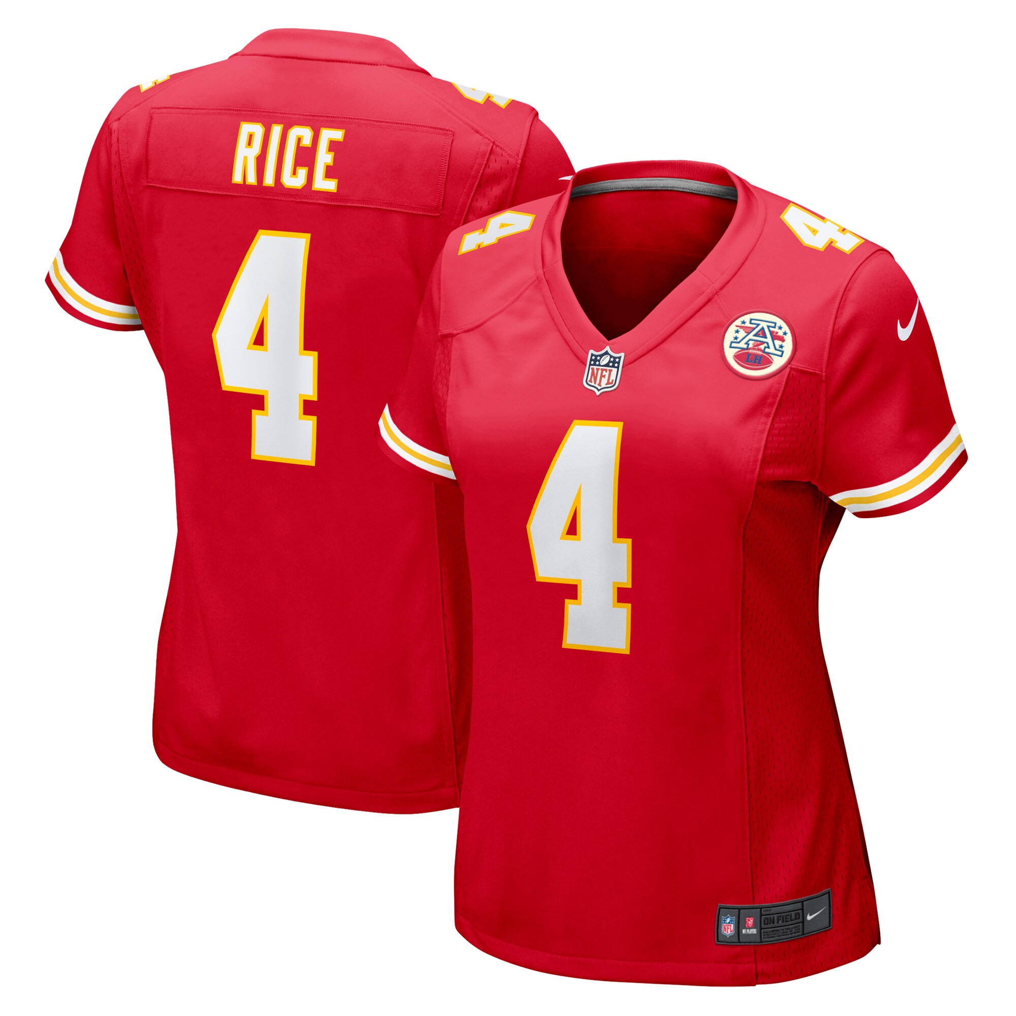 Rashee Rice Kansas City Chiefs Women's Game Jersey – Red