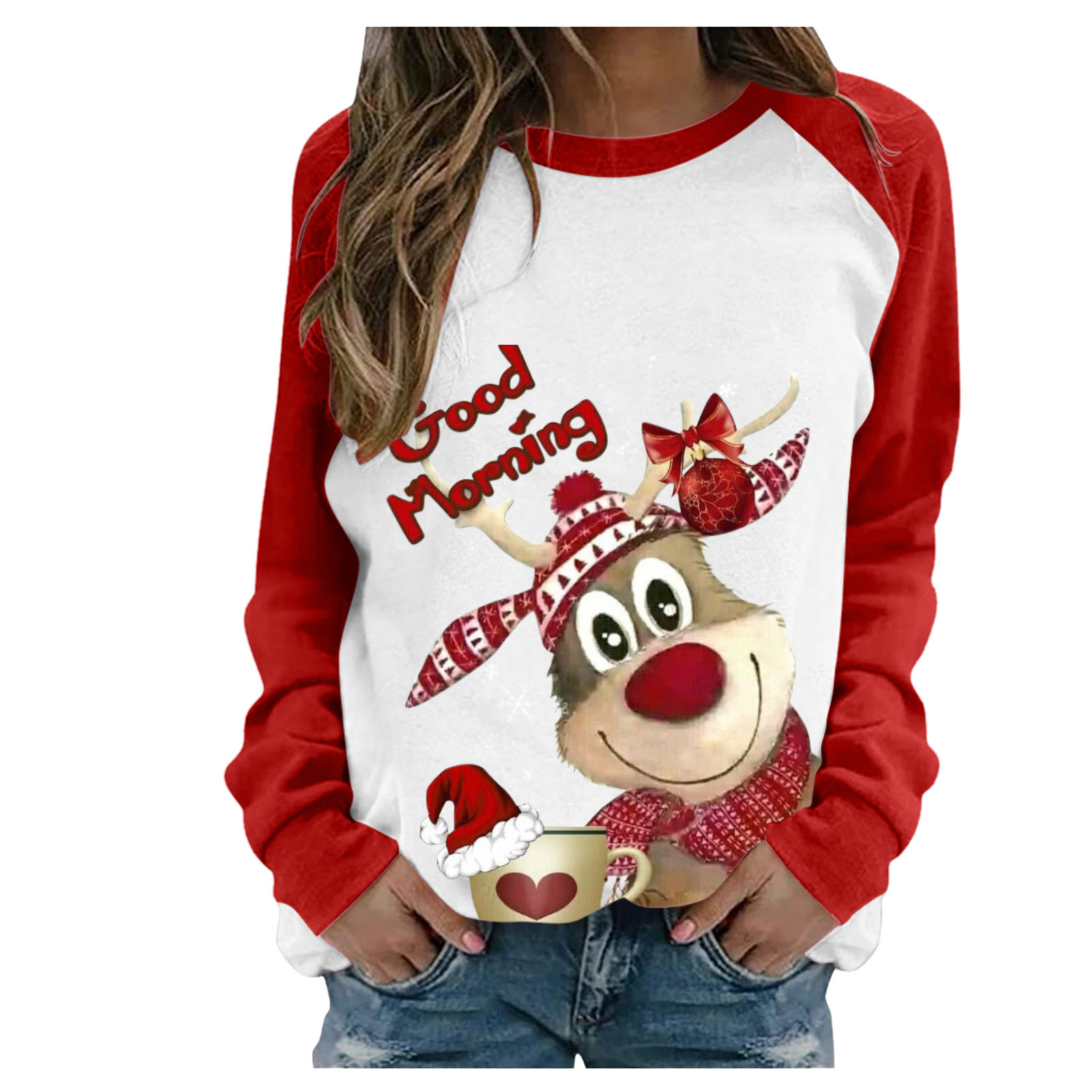 Christmas Cartoons Women Sweater Winter Long Sleeve Women’s Sweaters Homesuit Woman Sweaters Fashion Sweater Pull Femme alx