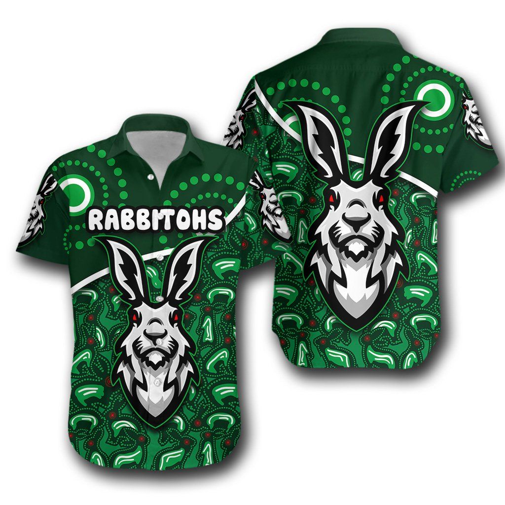 Rabbitohs Hawaii Shirt Aboriginal Camo Style Ha86589