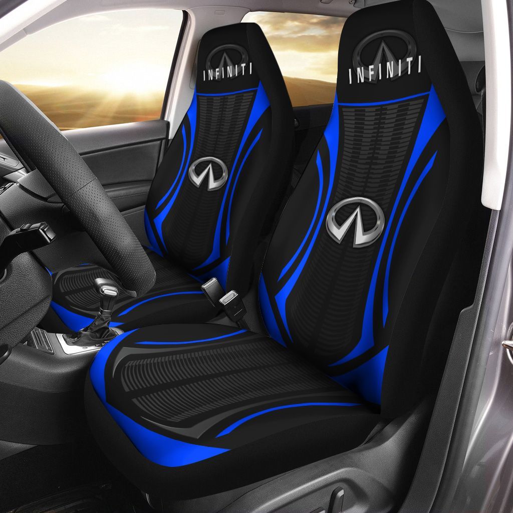 Infiniti  An-Ht Car Seat Cover (Set Of 2) Ver 1 (Blue)