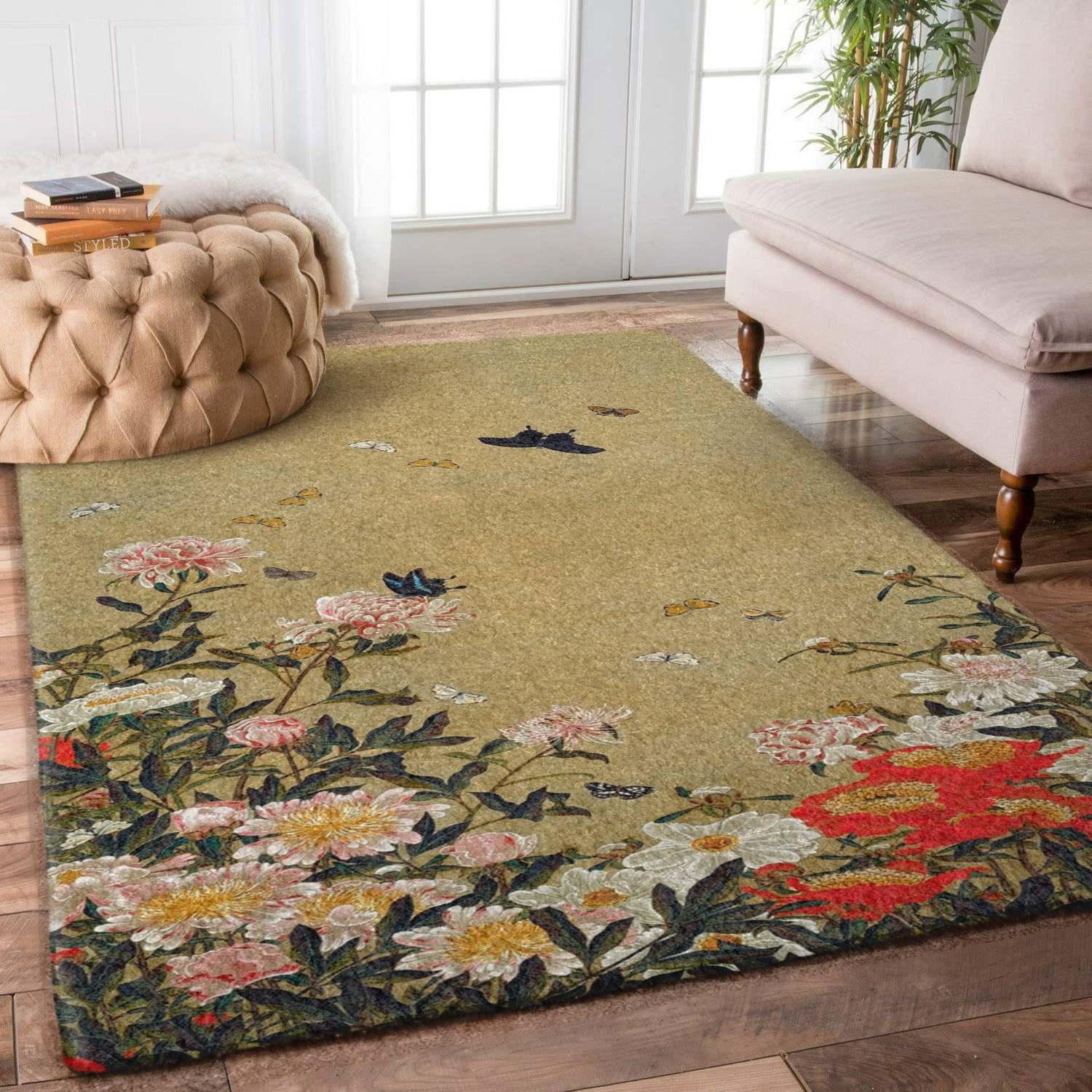 Butterfly Flower TL2711014M Rug