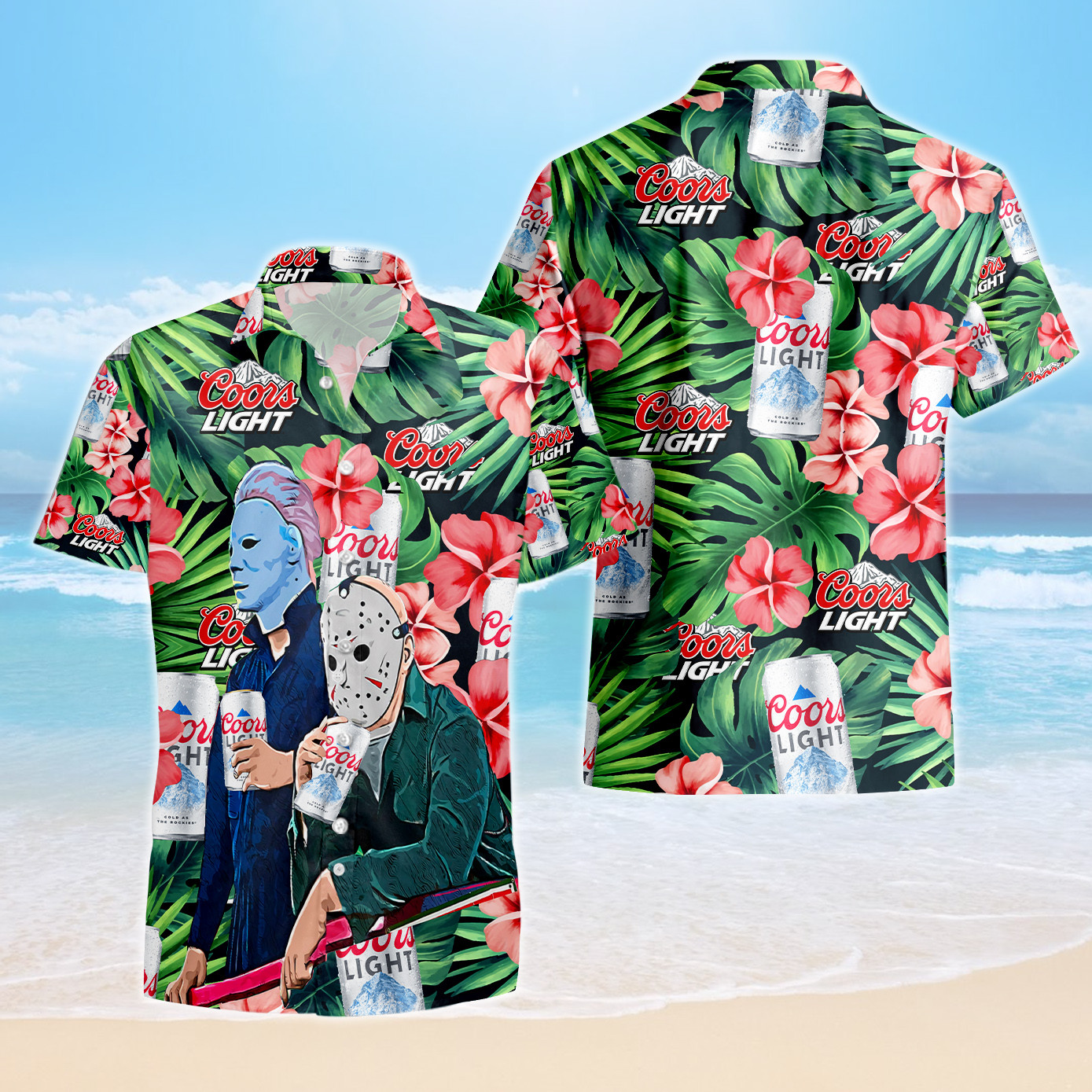 Cl Horror Hawaii Shirt Ha77936