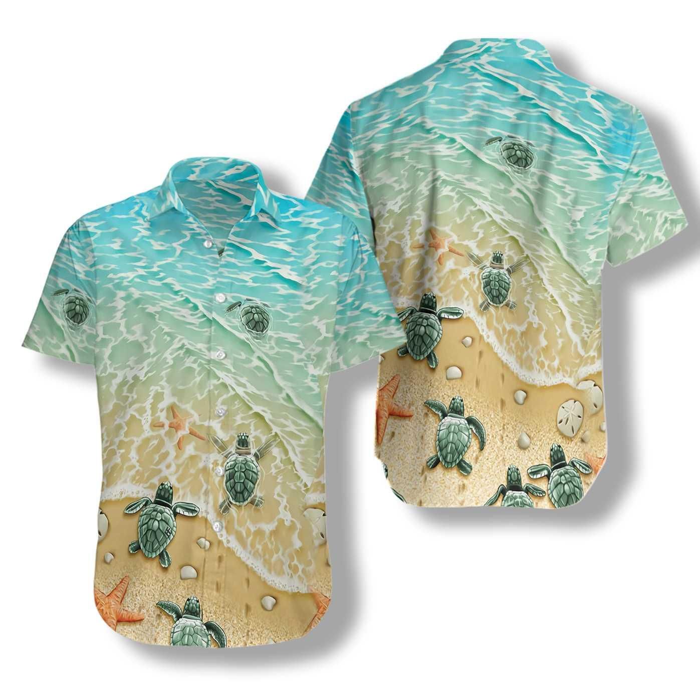 Baby Sea Turtles Hawaii Shirt Ha39150