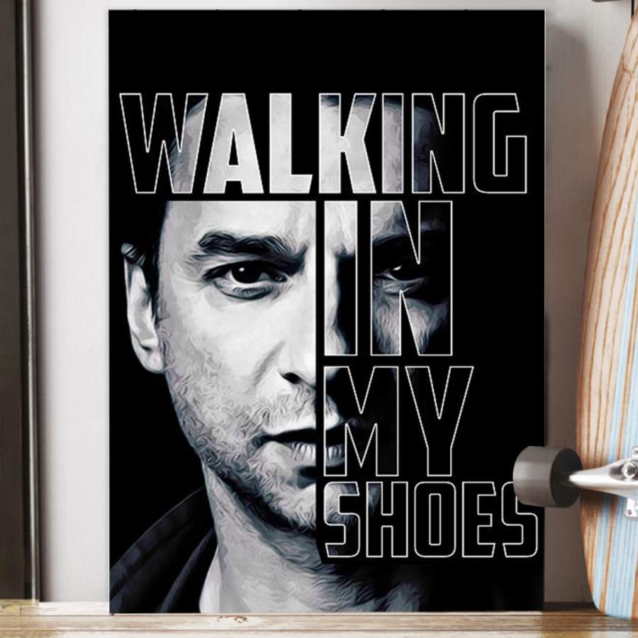 My Shoes Walking In My Shoes Vintage Special Custom Design Poster  Gift