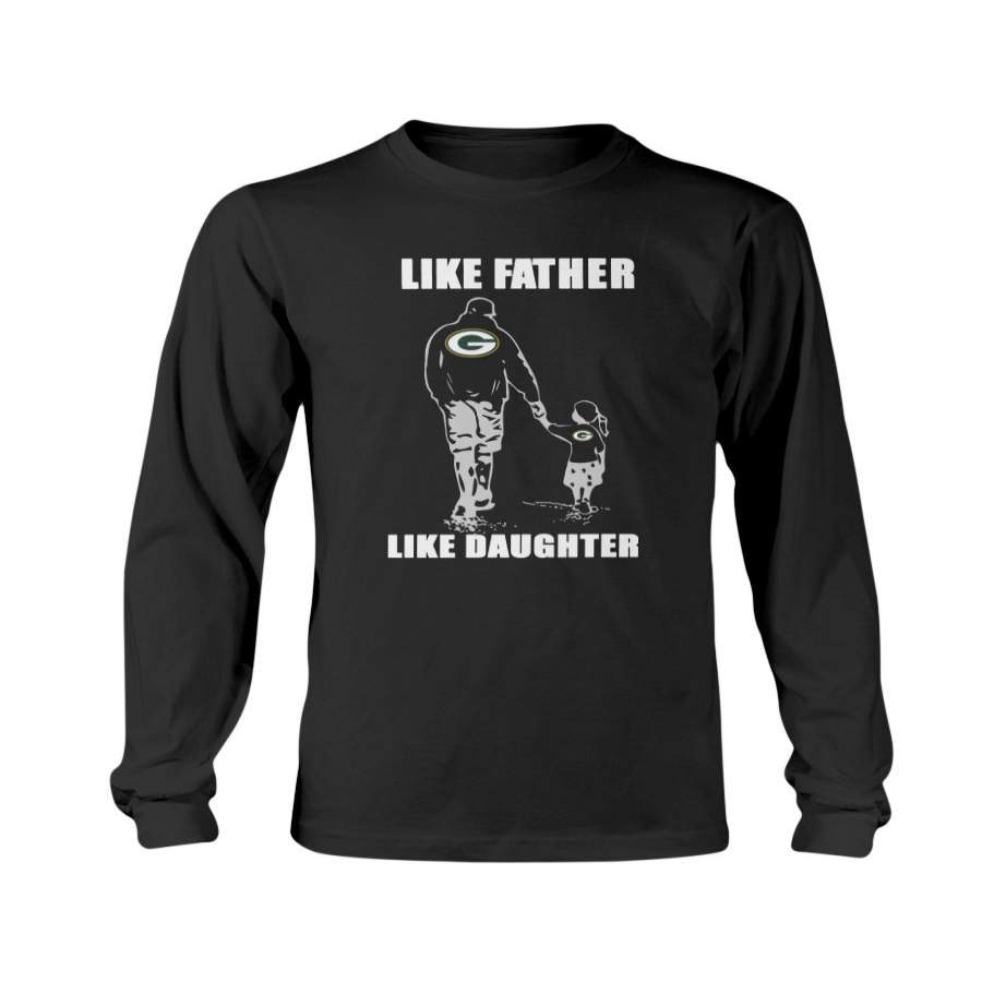 Spectacular Green Bay Packers – Like Father Like Daughter Father’s Day T-Shirt