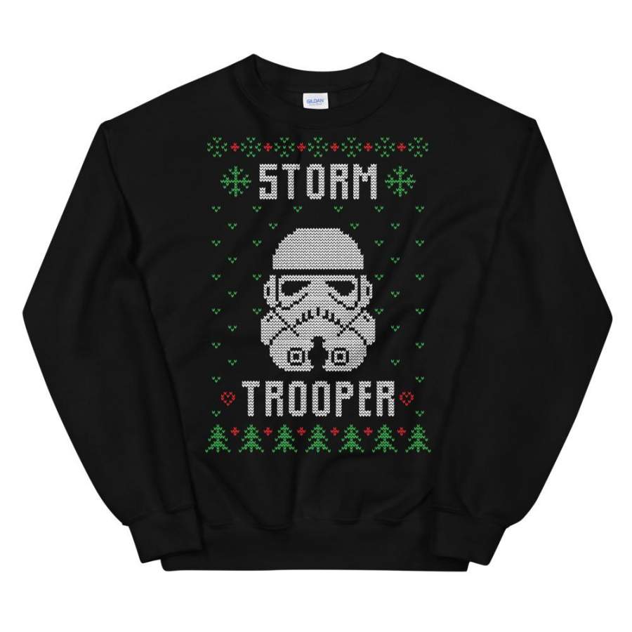 Stormtrooper Transparent For Christmas Ugly Sweater Design Unisex Sweatshirt