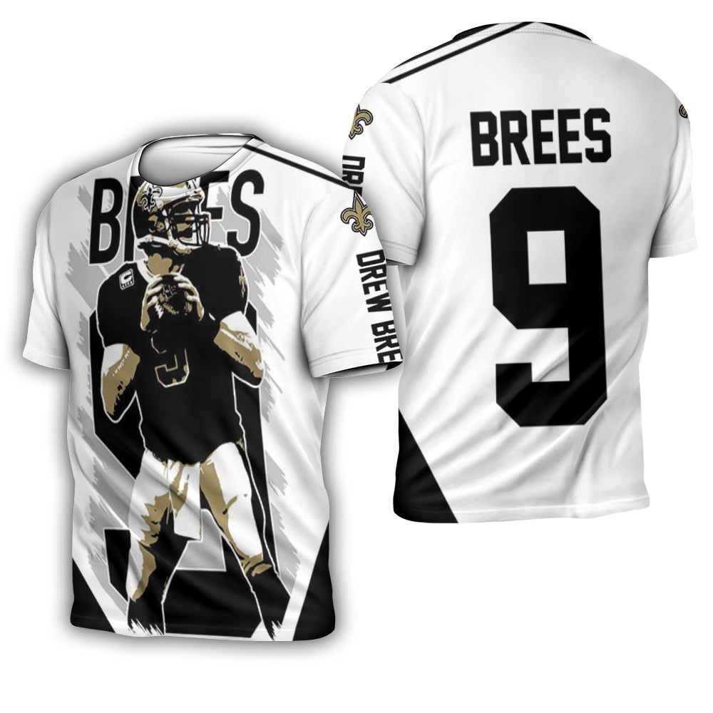 Drew Brees New Orleans Saints 3D T-Shirt