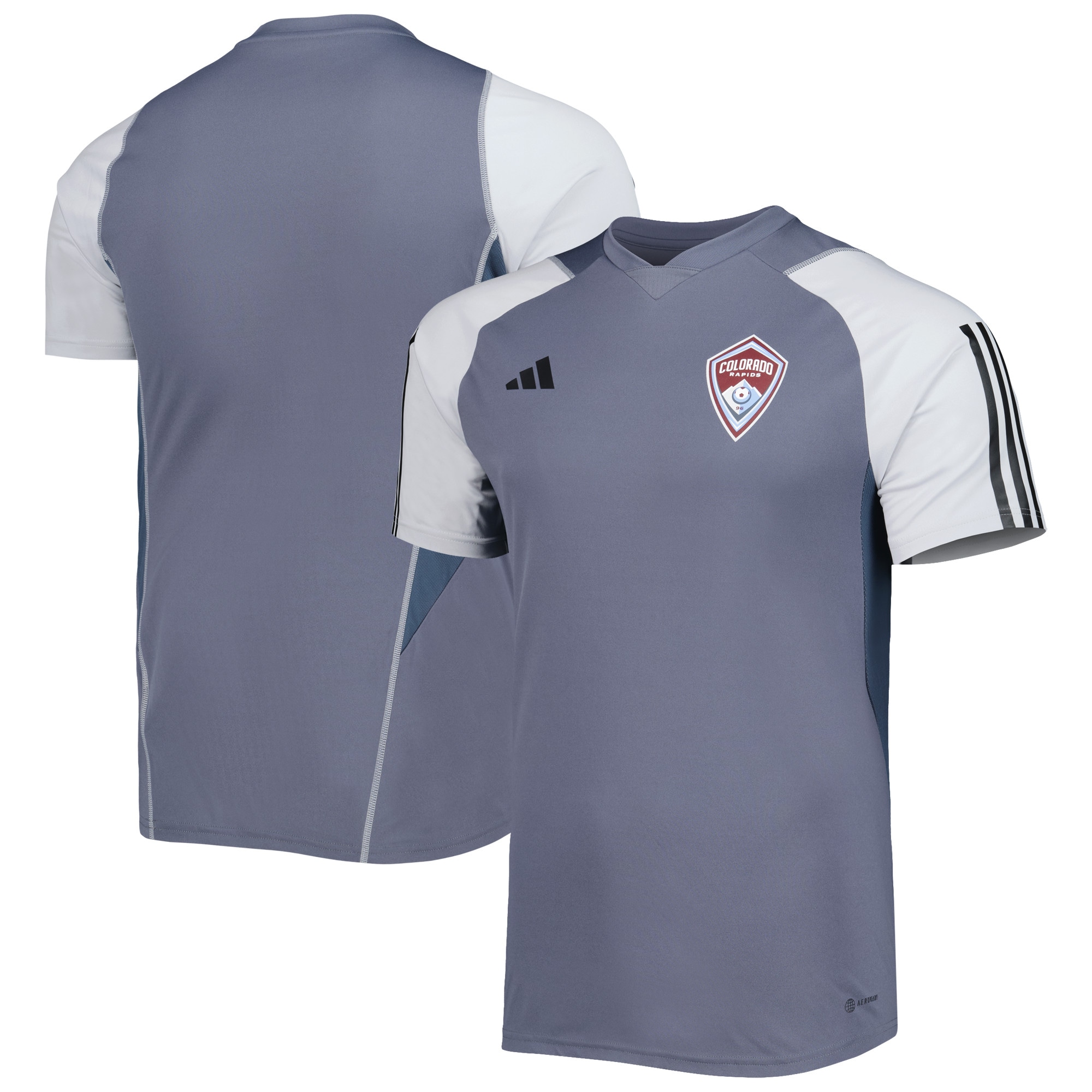 Colorado Rapids 2023 On-Field Training Jersey – Gray