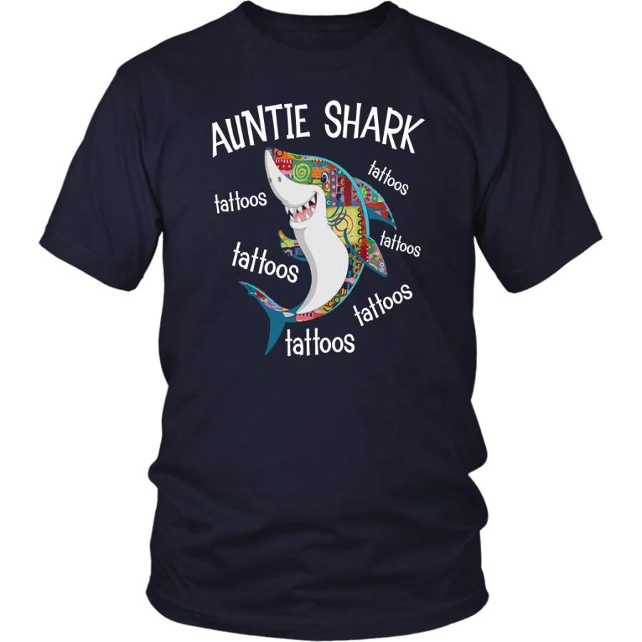 Auntie Shark tattoos tattoos tattoos shirt