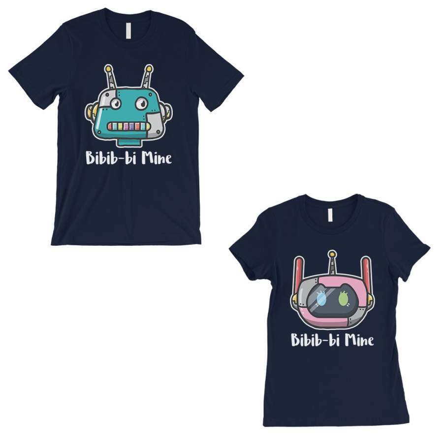 Bibib-bi Mine Matching T-Shirts Navy Valentine’s Day Matching Gift