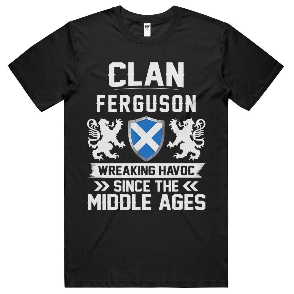 Clan Ferguson Scottish Family Scotland Mothers Day Fathers T Shirts