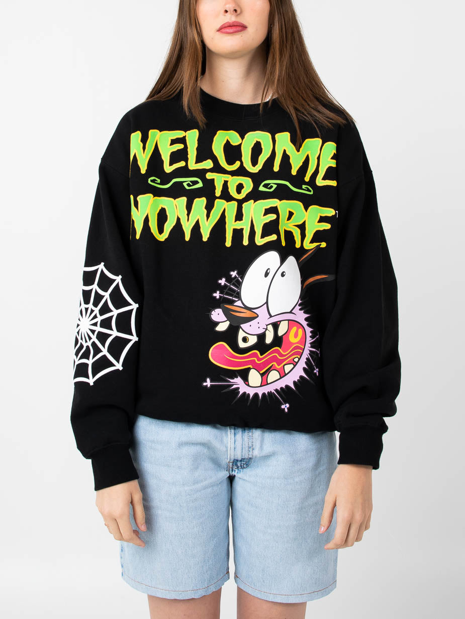 Welcome To Nowhere Crew Neck Sweatshirt