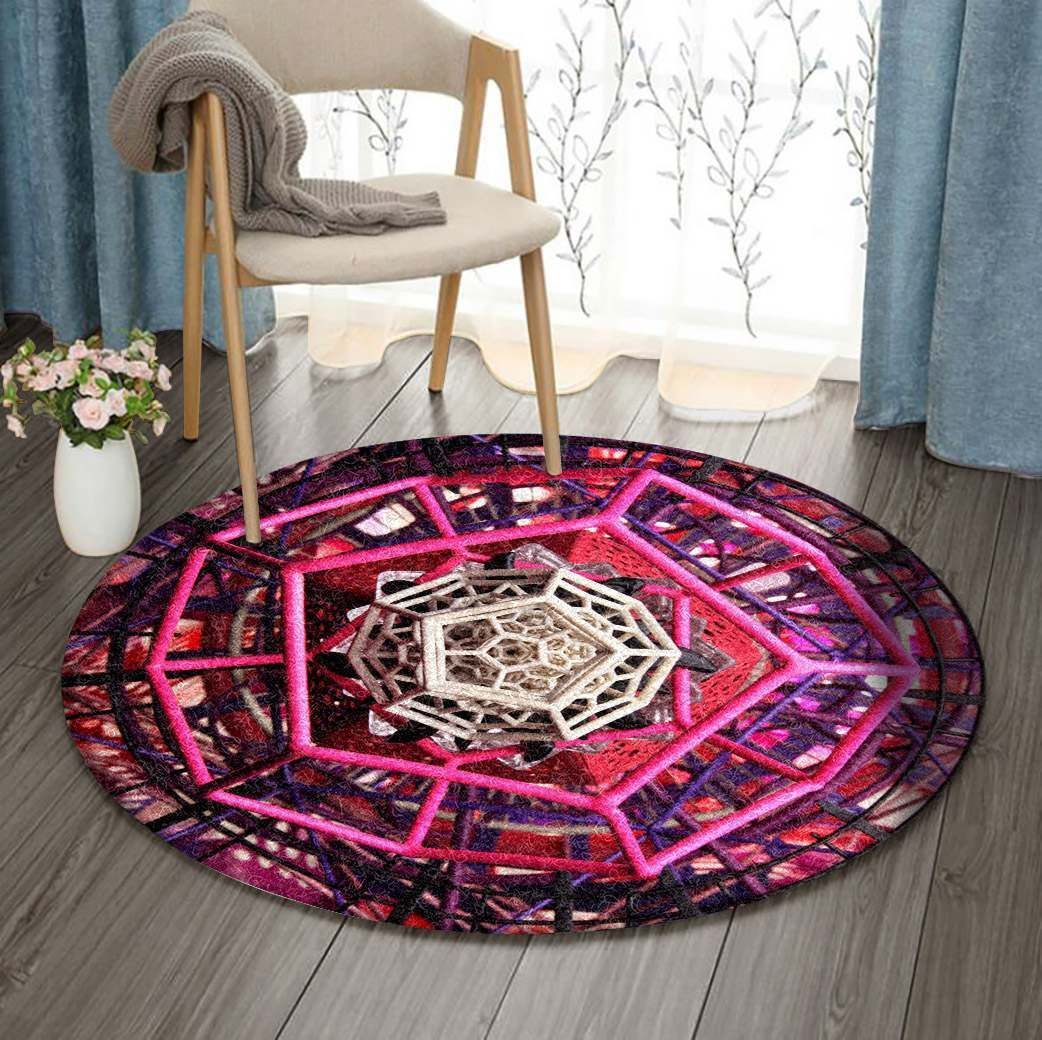 Pinktagon GE503 Round Rug  CYSI2907