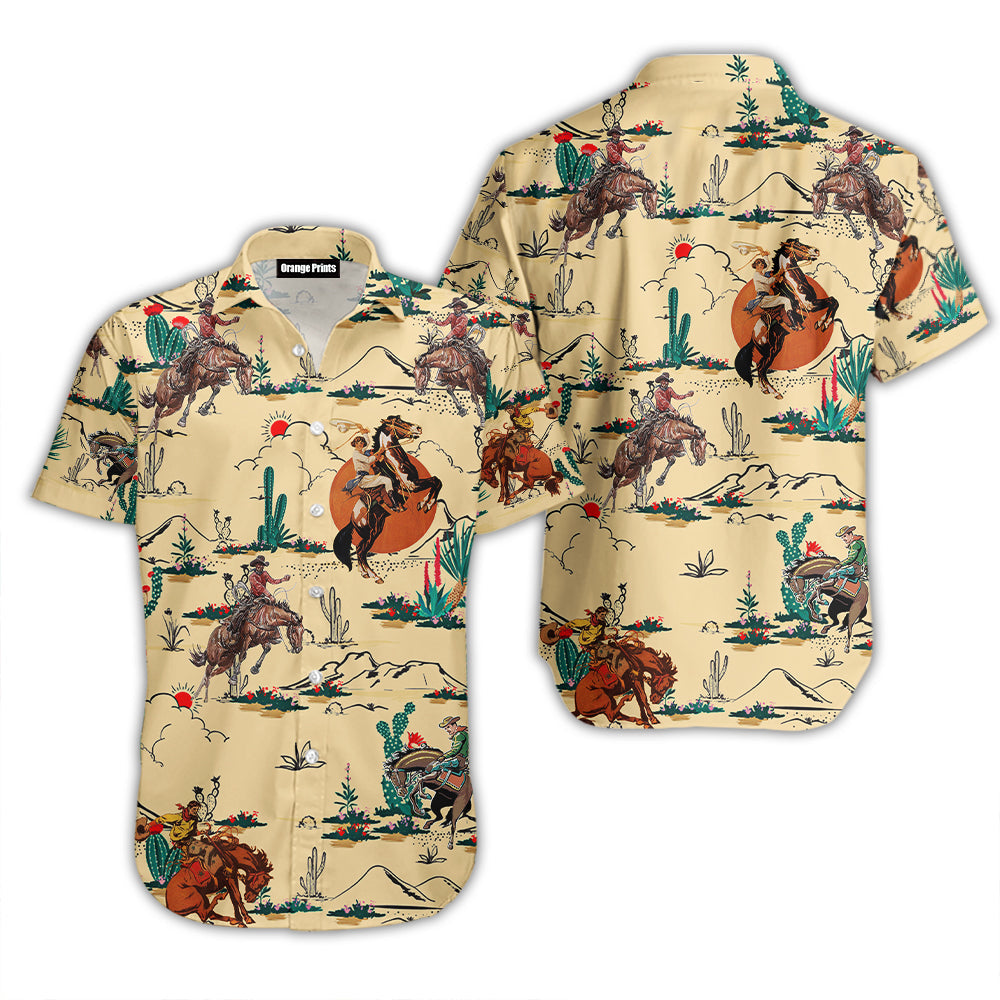 Horse Cowboy Hawaii Shirt For Men Women Ha16668