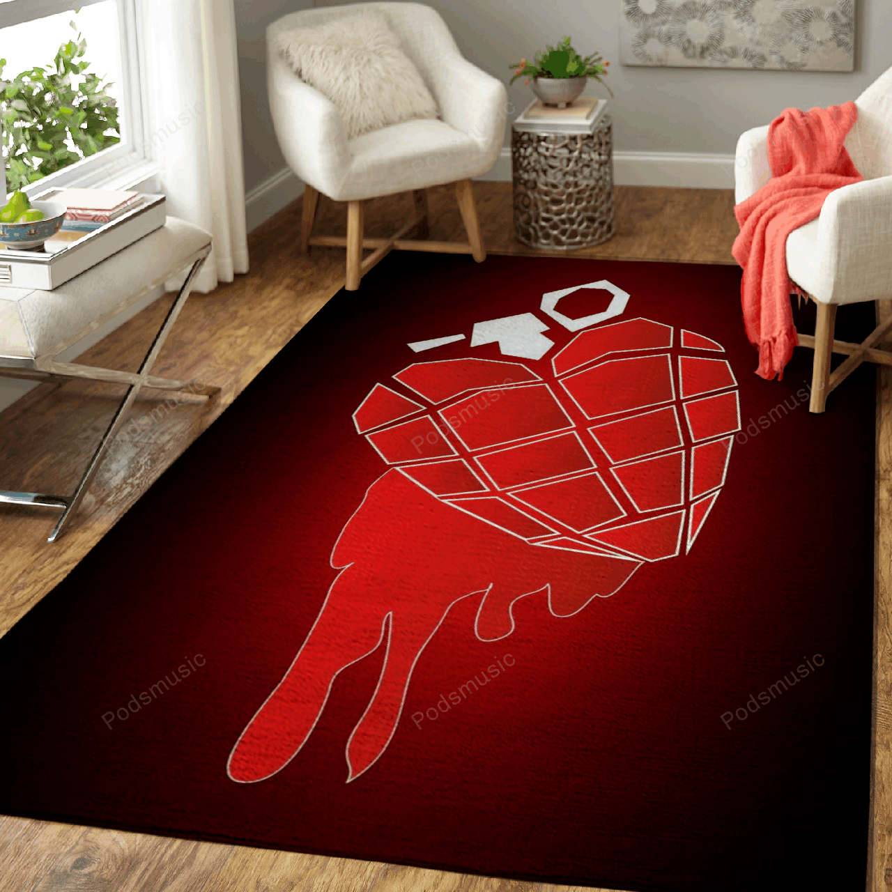 Green Day – Music Art For Fans Area Rug Carpet
