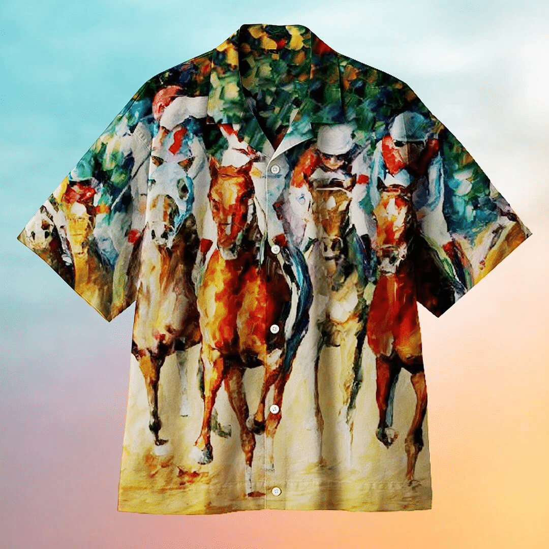 Horse Hawaii Shirt Unisex Adult Ha62593