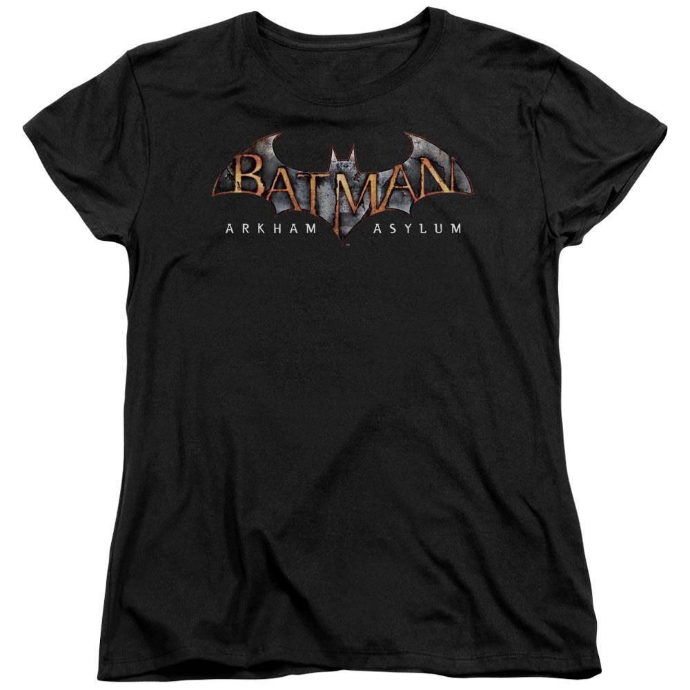 Batman Aa Arkham Asylum Logo Women s shirt