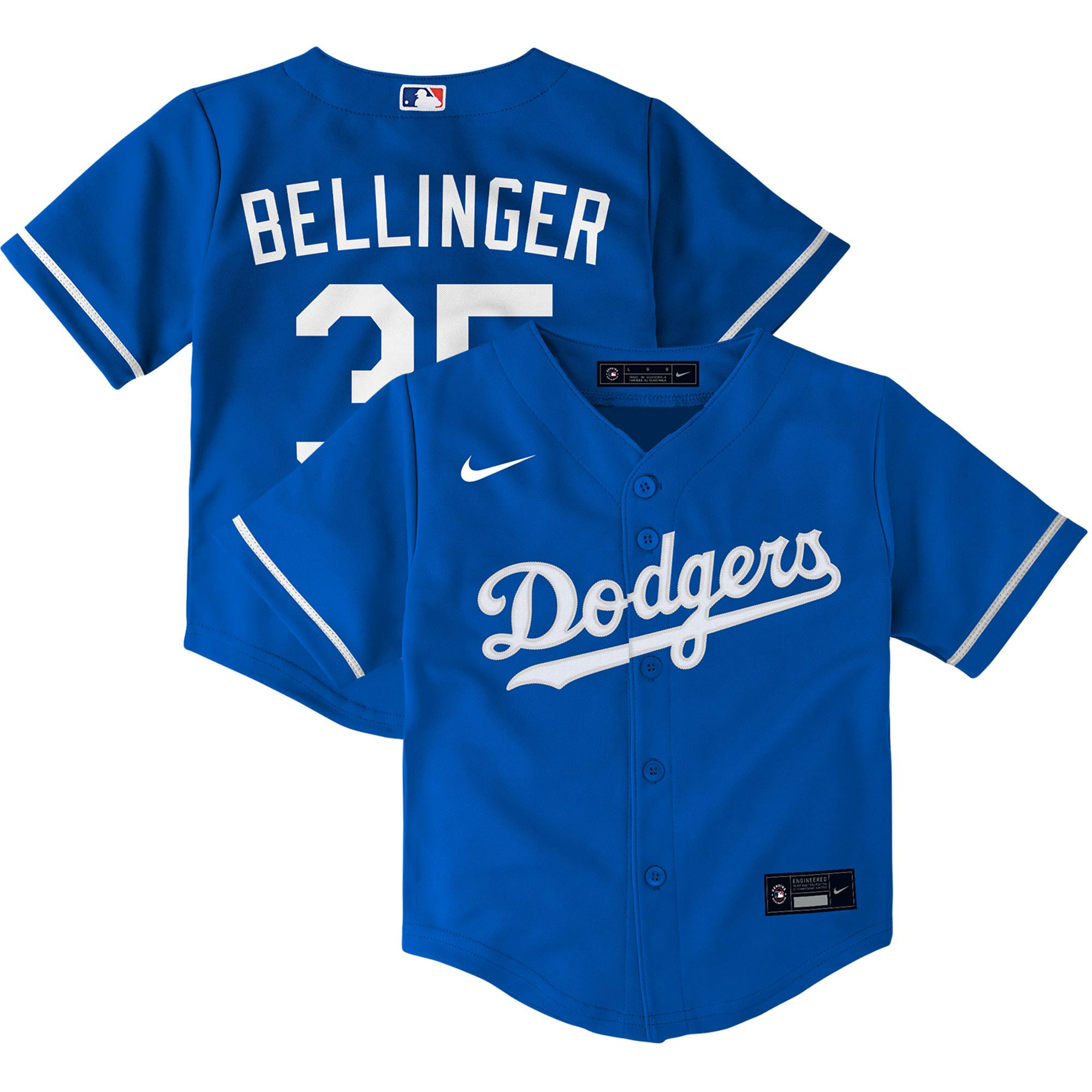 Cody Bellinger Los Angeles Dodgers Toddler Alternate Replica Player Jersey – Royal MLB