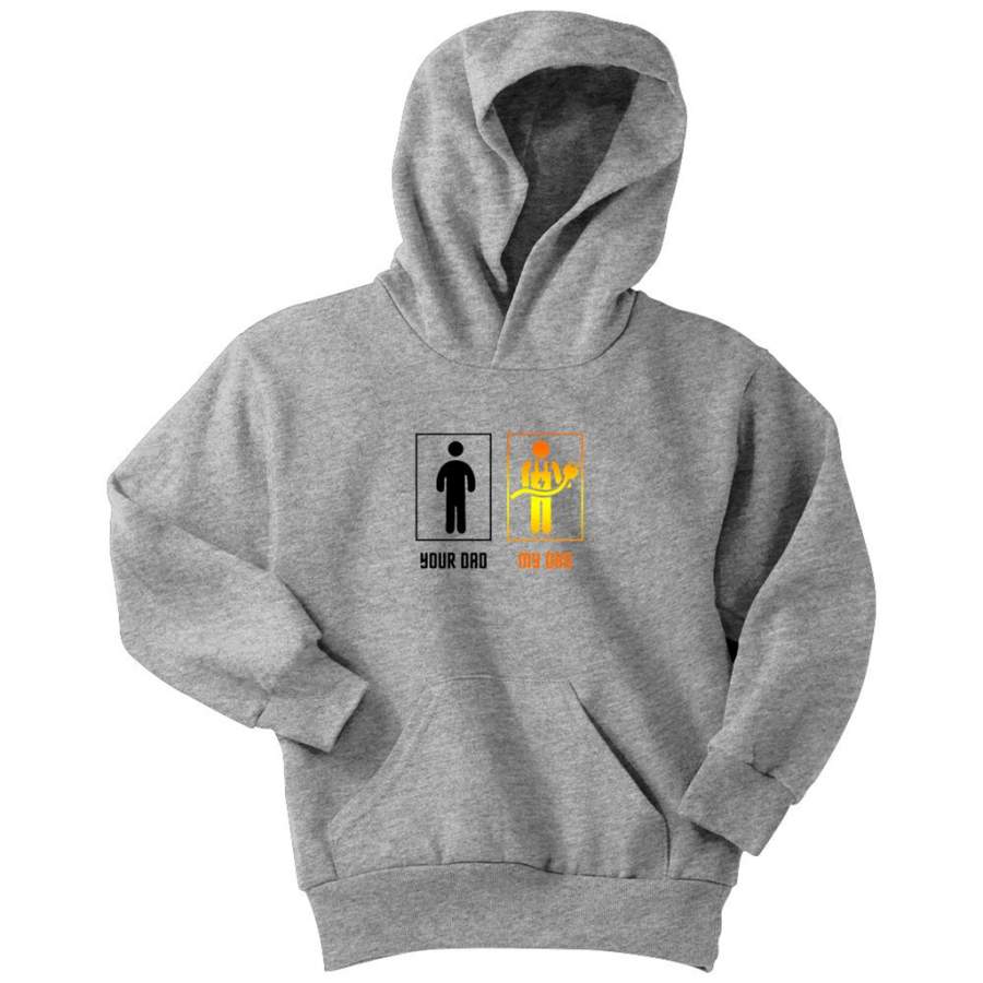 Your Dad My Dad Is Electricians (w) – Youth Hoodie