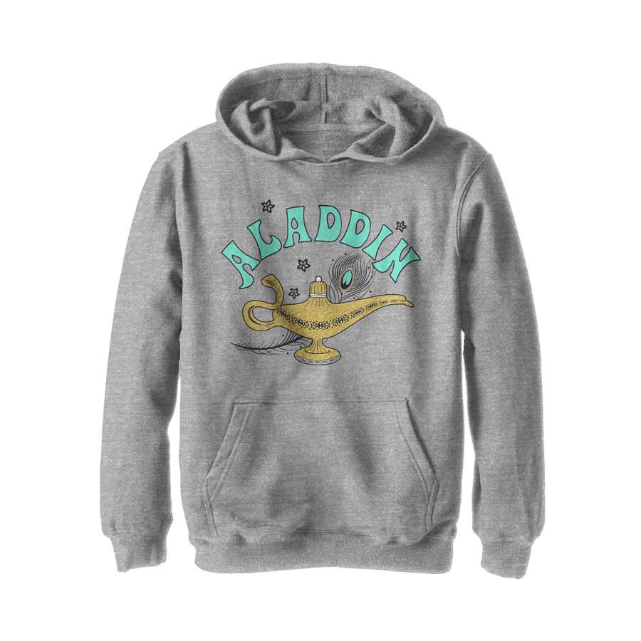 Aladdin Boy’s Vintage Lamp Magic  Lightweight Hoodie