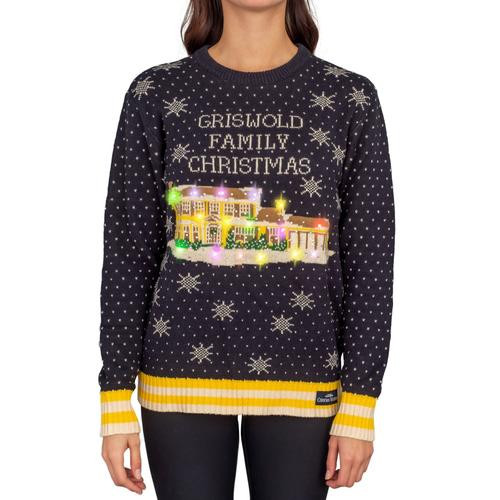 Ugly Christmas Sweater 2021, National Lampoon Vacation Griswold Family Green Sweatshirt For Women Men Couple Family Funny Cute Plus Size