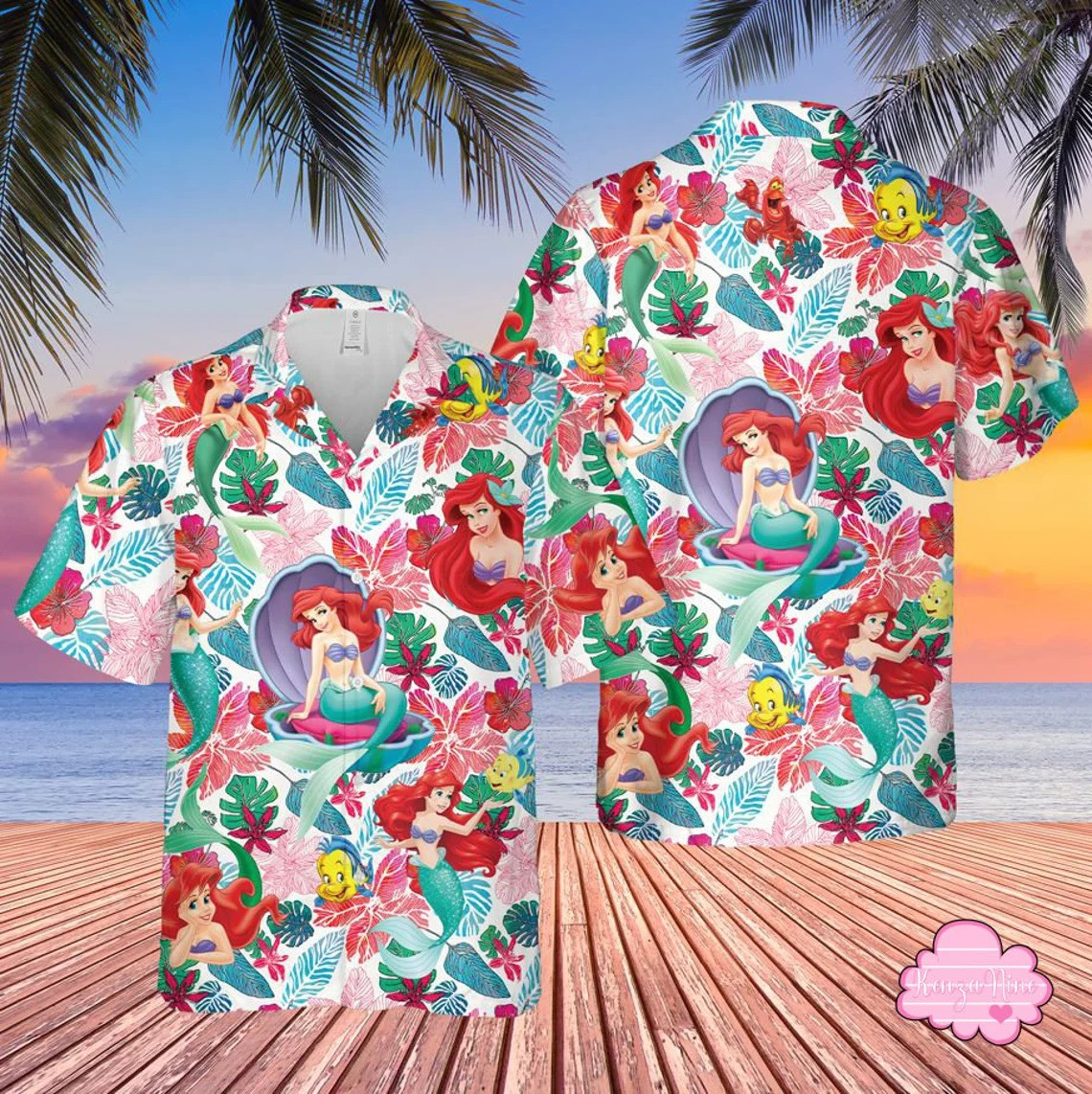 Tropical Ariel Hawaii Shirt 008 Ha72122