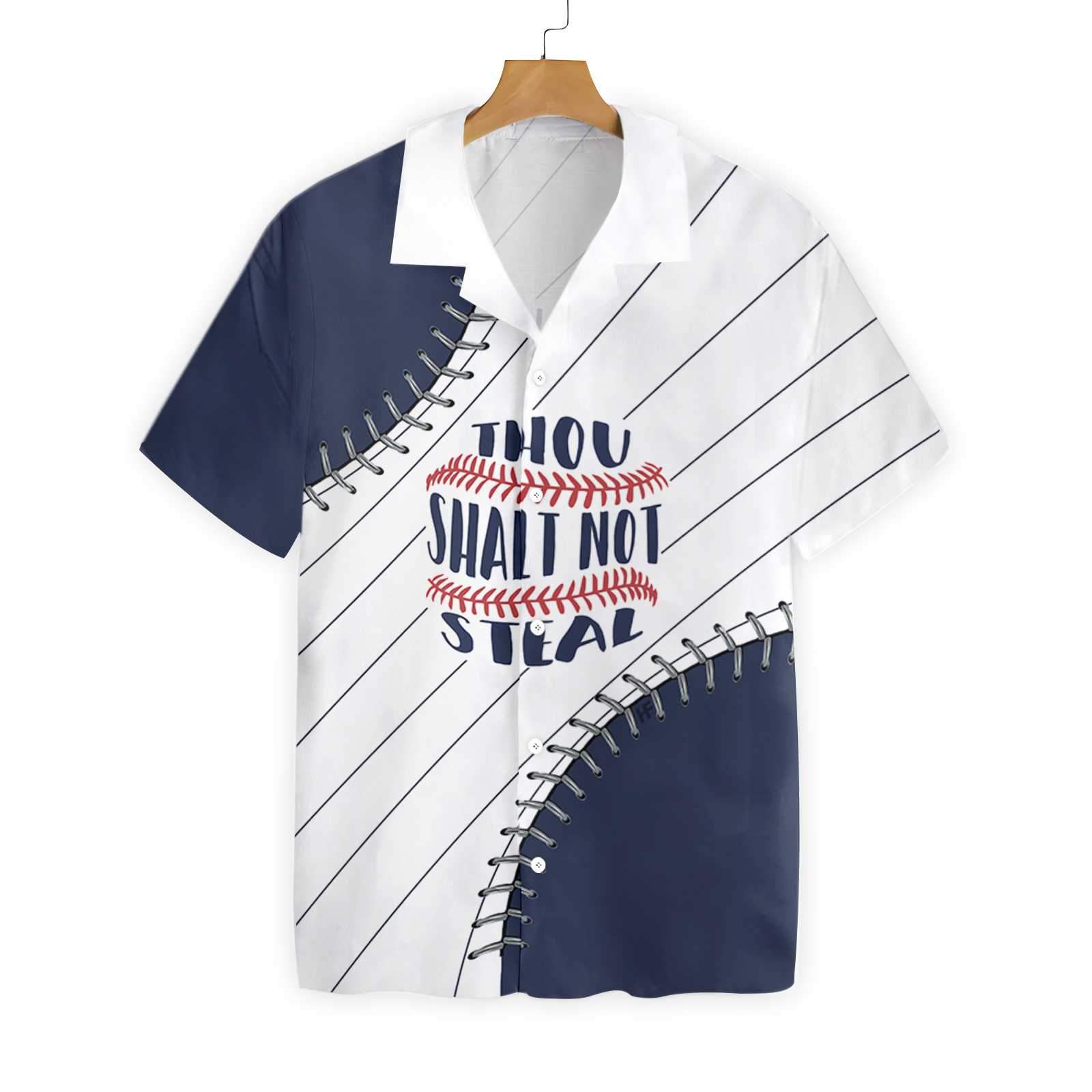 Thou Shalt Not Steal Deep Blue 0302 Hawaii Shirt Ha47638