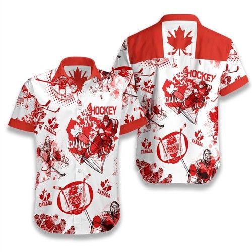 Canada Hockey 0308 Hawaii Shirt Ha49615