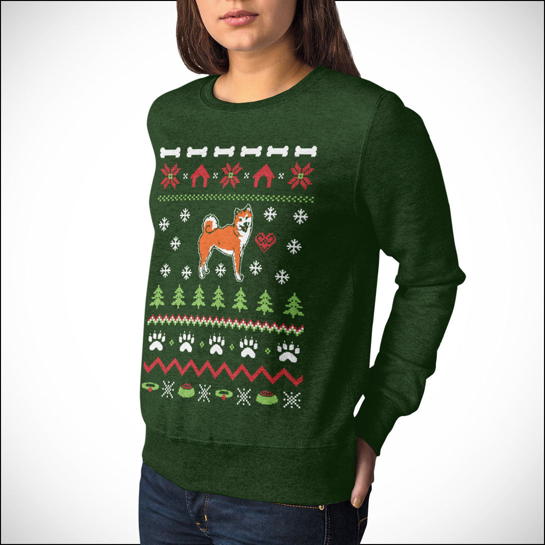 Shiba Inu Ugly Christmas Sweater – Holidays