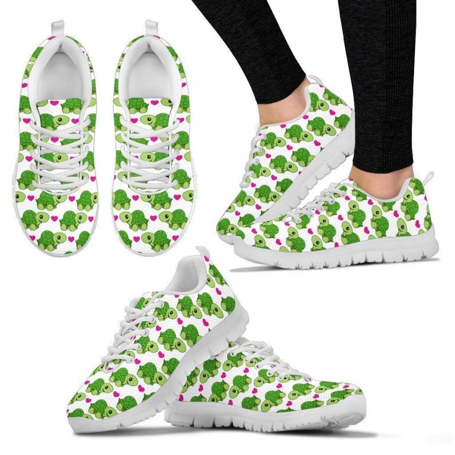 Turtles Hearts Women’s Sneakers