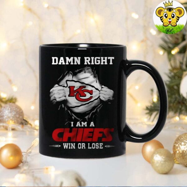 Damn Right I Am A Kansas City Chiefs Coffee Mug