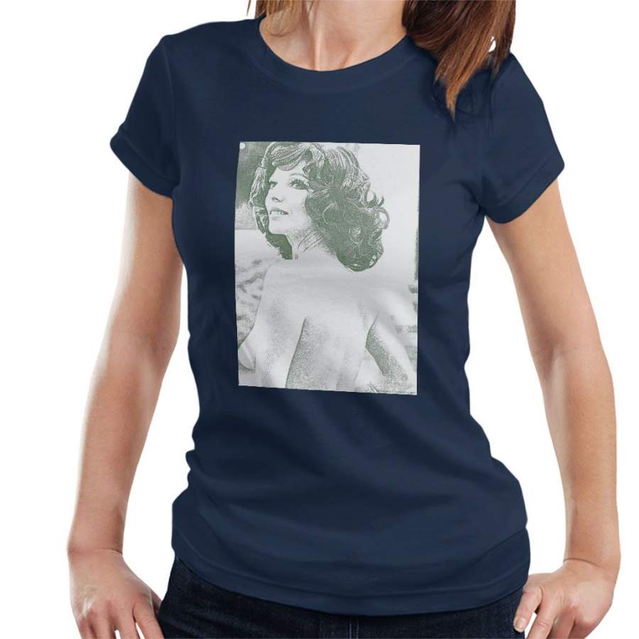 Joan Collins Topless Vintage Photo Shoot Women’s T-Shirt