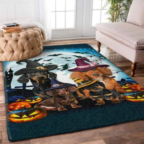 Dachshund Halloween Rug RCDD81F37151