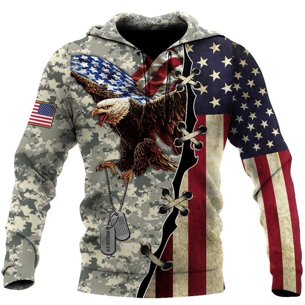 Us Veteran 3D All Over Printed Shirts For Men And Women Ta09142002