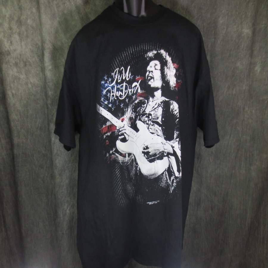 Jimi Hendrix Flag tshirt - Love Art USA