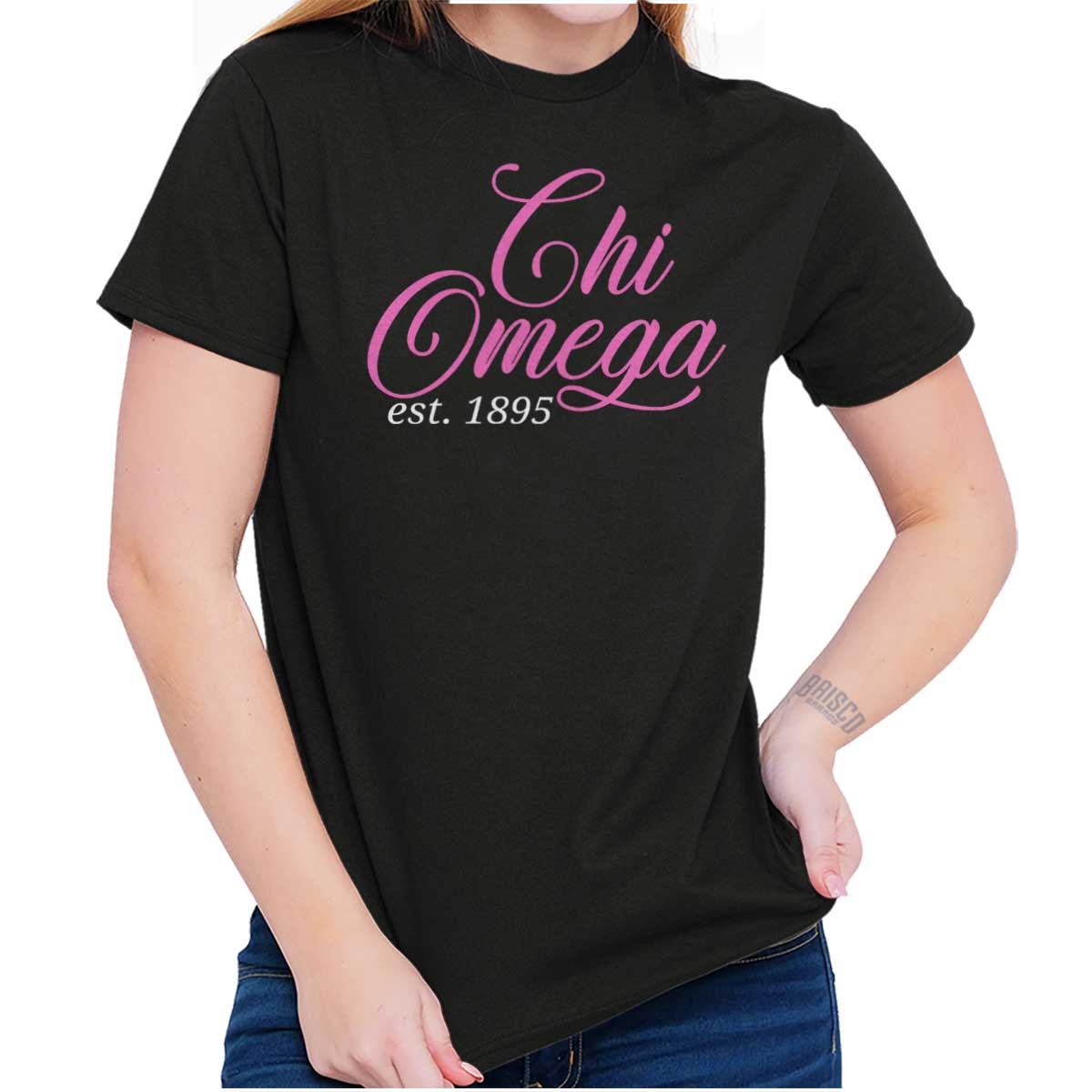Chi Omega Lady T Shirt