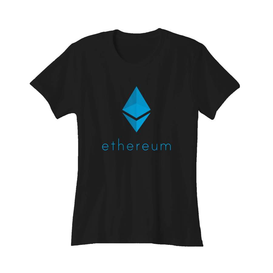 Vintage Ethereum Cryptocurrency Logo Women’s T-Shirt