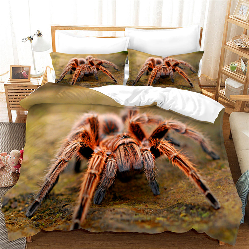 3D Animal Spider Quilt Cover Set Bedding Set Duvet Cover Pillowcases 98