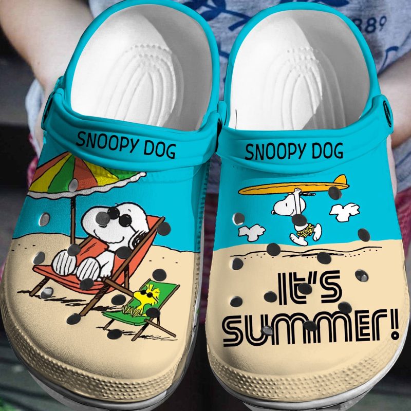 Snoopy Crocs 3D Peanuts Clog Shoes