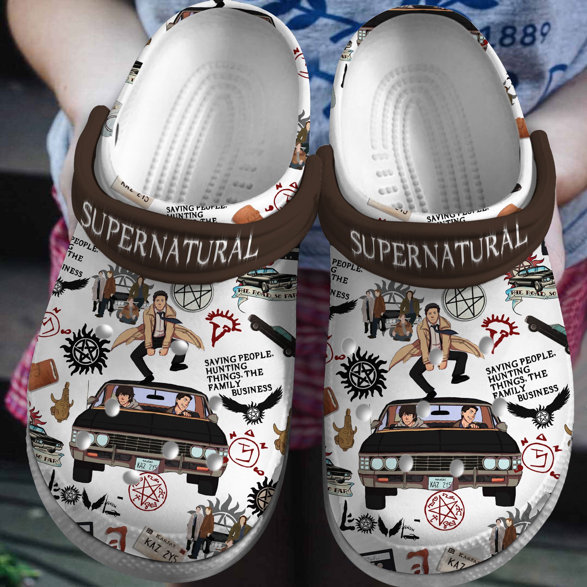 Supernatural Tv Series Crocss Clogs For Men Women And Kid Ht1706449386