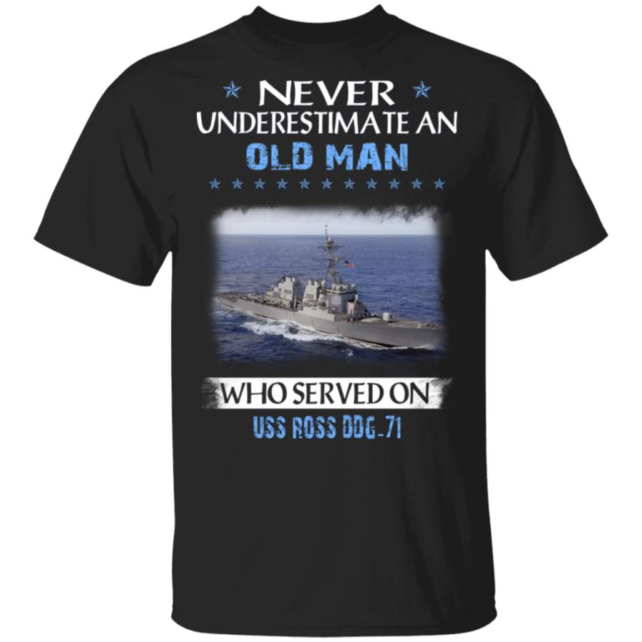 USS Ross DDG-71 Veterans Day Christmas Gift T-Shirt