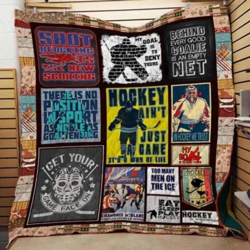 Hockey #1105-3 Blanket