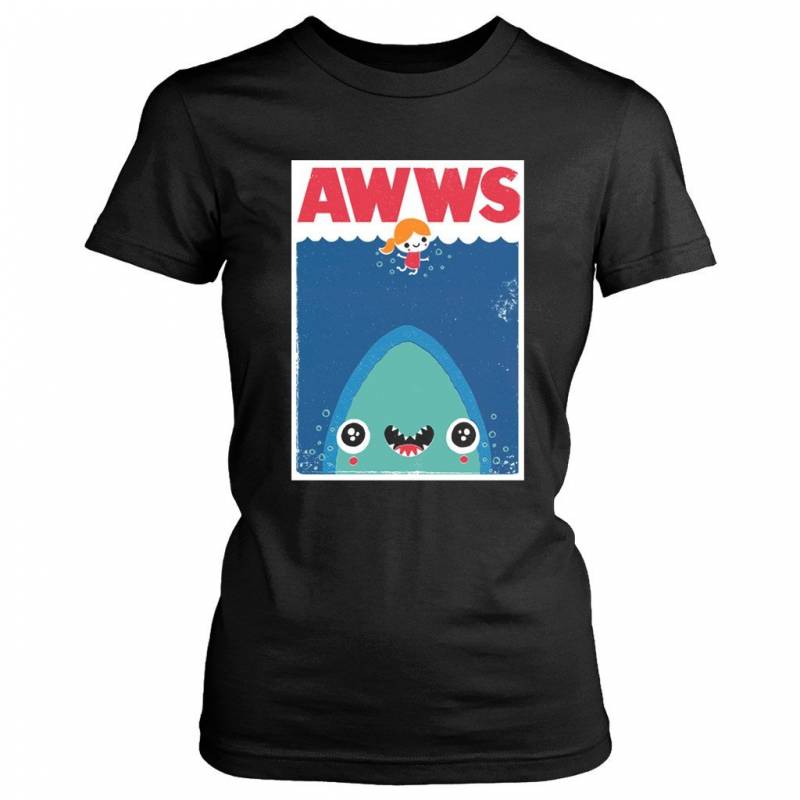 Awwws Cute Baby Shark Jaws Women’S T-Shirt