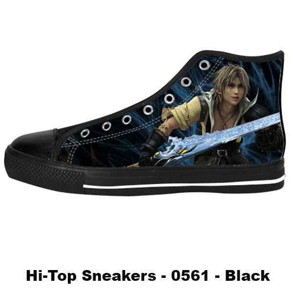 Awesome Custom Tidus Shoes Design – Final Fantasy Sneakers