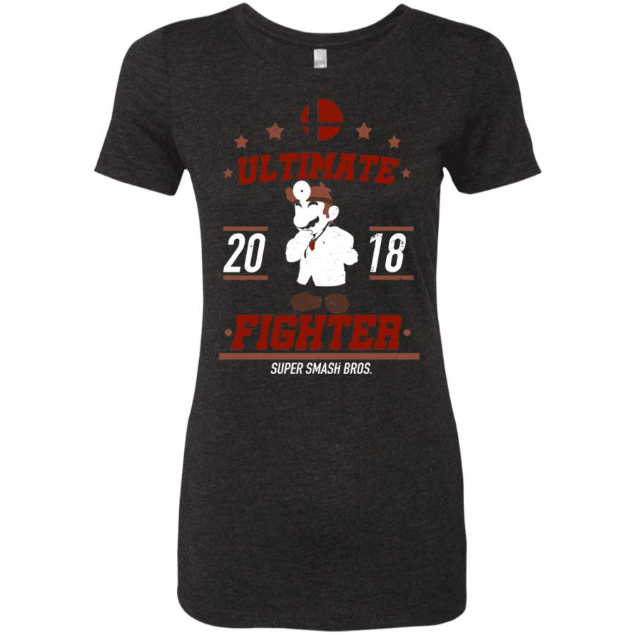 Ultimate Fighter Dr. Mario Women’s Triblend T-Shirt